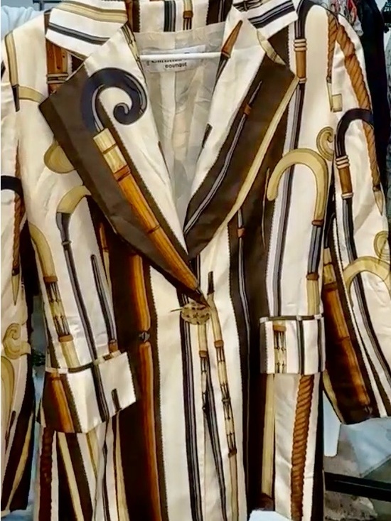 Dior Jackets & Blazers - Dior Multicolor Walking Sticks Print Jacket